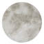 Table d'appoint ronde en béton 14 po, table de bout intérieure / extérieure en faux marbre avec forme de champignon