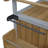 Foldable Outdoor Kitchen Island Patio Mobile Kitchen Cart Portable Outdoor Cooking Island With Lockable Wheels, Storage Cabinet And Towel Rack For Patio And Outdoor-1581914864