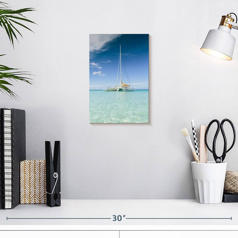 Mehar Catamaran, 12" H x 8" W