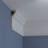 Endurathane Standard Moulding, 13 3/4"H x 3 1/2"P x 94 1/2"L, Factory Primed