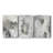 Mystical Objects I  -Custom Wrapped Gallery Canvas - 3 Pieces-858456814