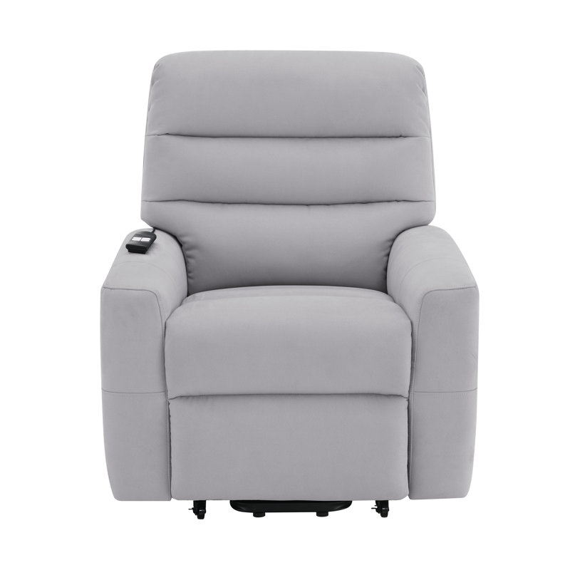 Fauteuil inclinable électrique en cuir Freddie