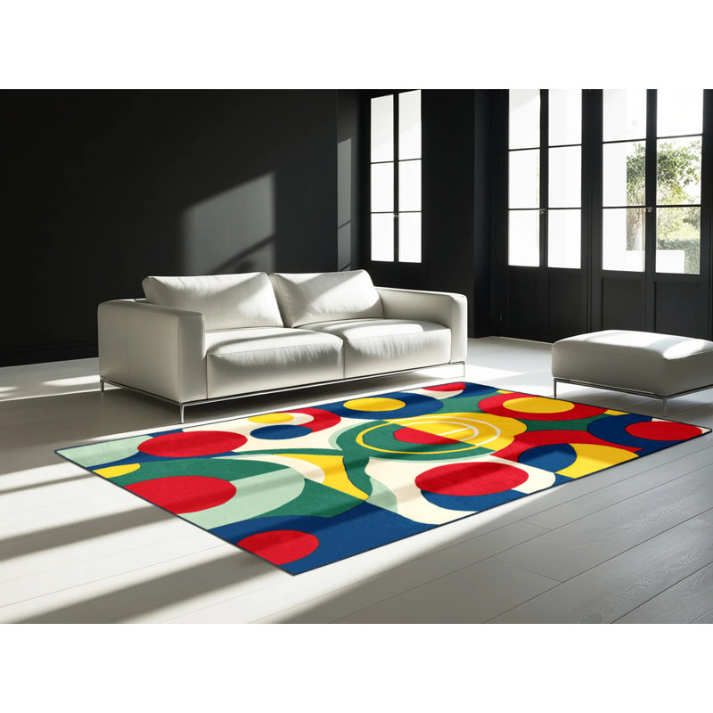 Zippy Dash Rug, Square 6'