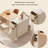 59.06"Simple and extendable dining table kitchen island