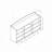 Shoe Rack with Nine Storage Shelves with Top Open Shelf