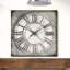 Horloge murale grise Herard