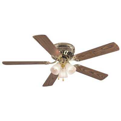 Hardware House Bermuda 52'' Ceiling Fan with Light Kit & Reviews | Wayfair