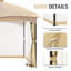 Universal Gazebo Mosquito Netting-119243305-119243309