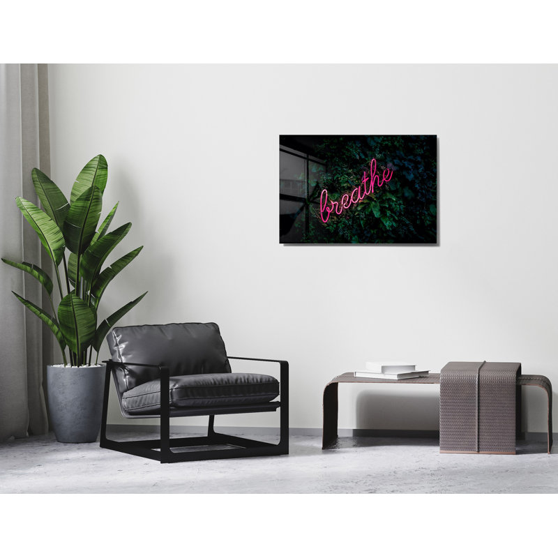 Peinture décorative en verre trempé, H 39,4 po x l 27,6 po x P 1 po