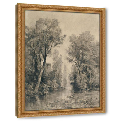 Castle Overlooking a River (1860s-1870s)