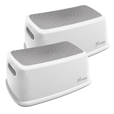 White/Grey Step Stool