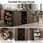 70.8'' Kitchen Island With Storage Drawer Cabinet Open-Sided Shelves Wine Rack, Kitchen Cabinet With Seating Area-541581915