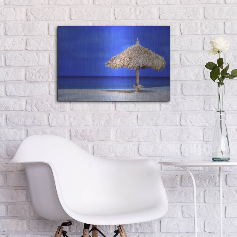 «Aruba Beach Umbrella» par Mark A Paulda, H 16 po x l 24 po