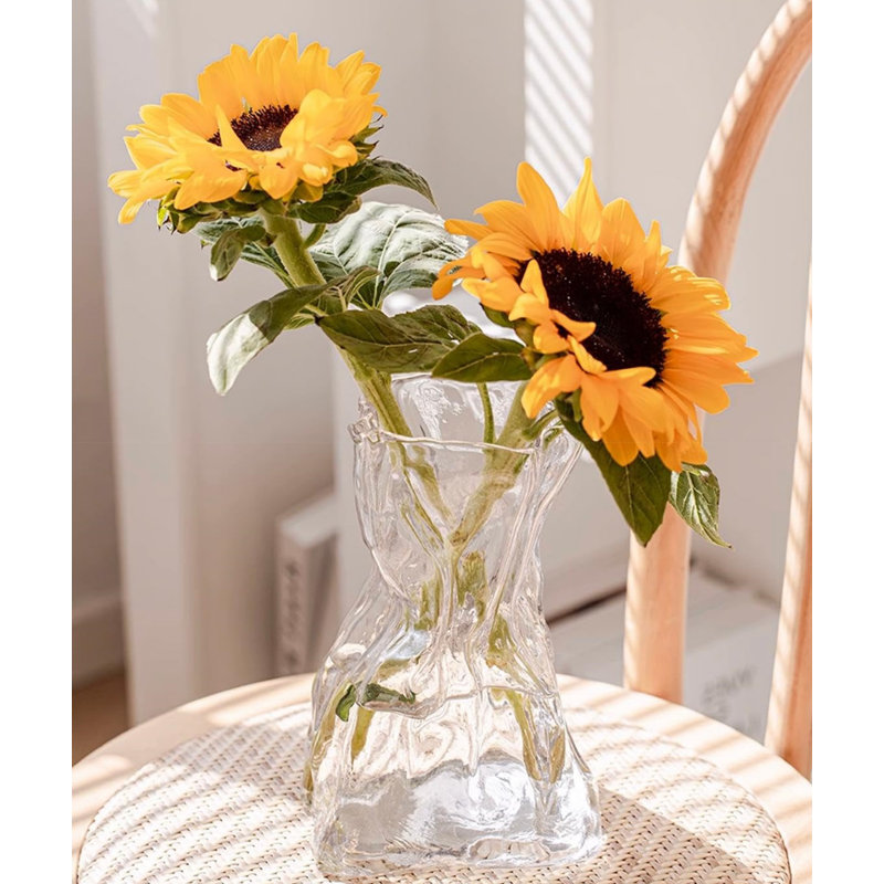 Grands vases irréguliers pour table de centre, Clair
