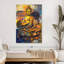 Bouddha assis en forme de lotus-1494284192