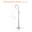 Robinet de baignoire autoportant-128509606