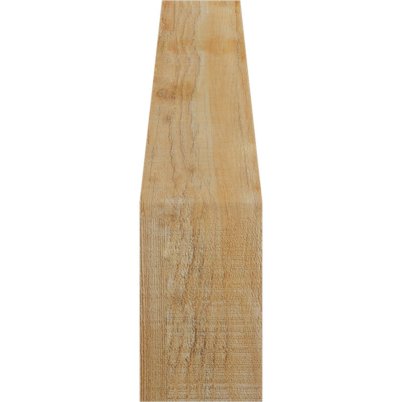 Attelle impériale du genou, Sapin de Douglas, H 16 po x l 4 po x P 12 po, Brute