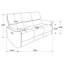 Trask Burnt Orange Reclining Sofa