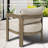 5 Pieces Modern Metal Patio Conversation Set with 6" Thick Cushions-570671599