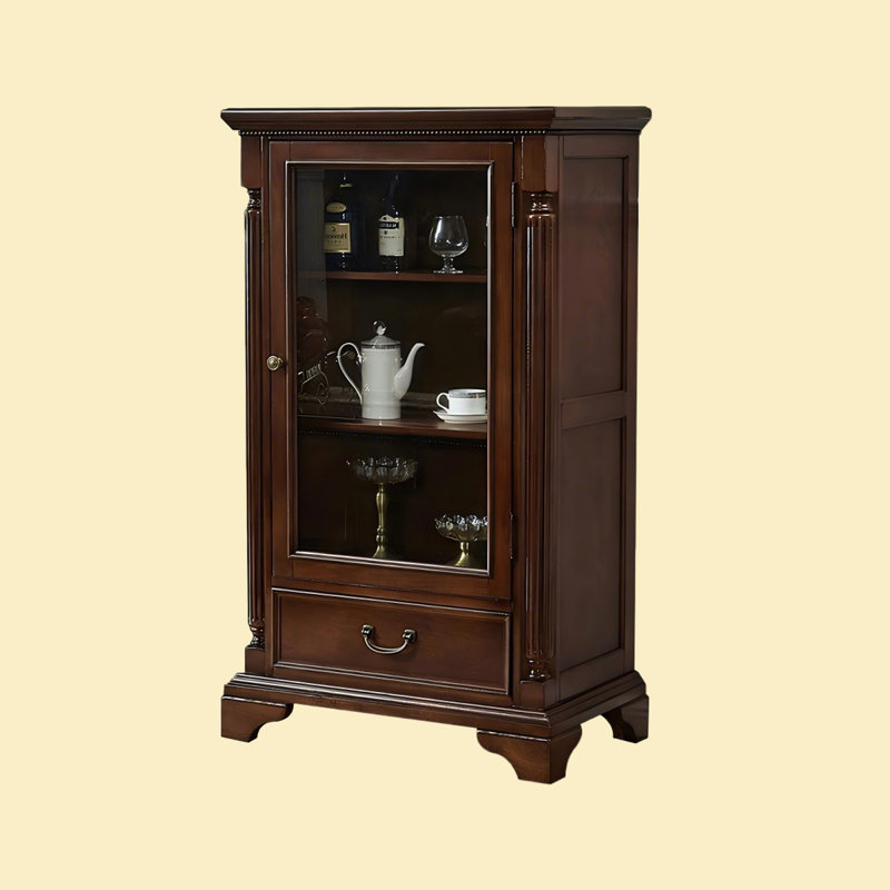 Armoire à vin 25,59 po style américain