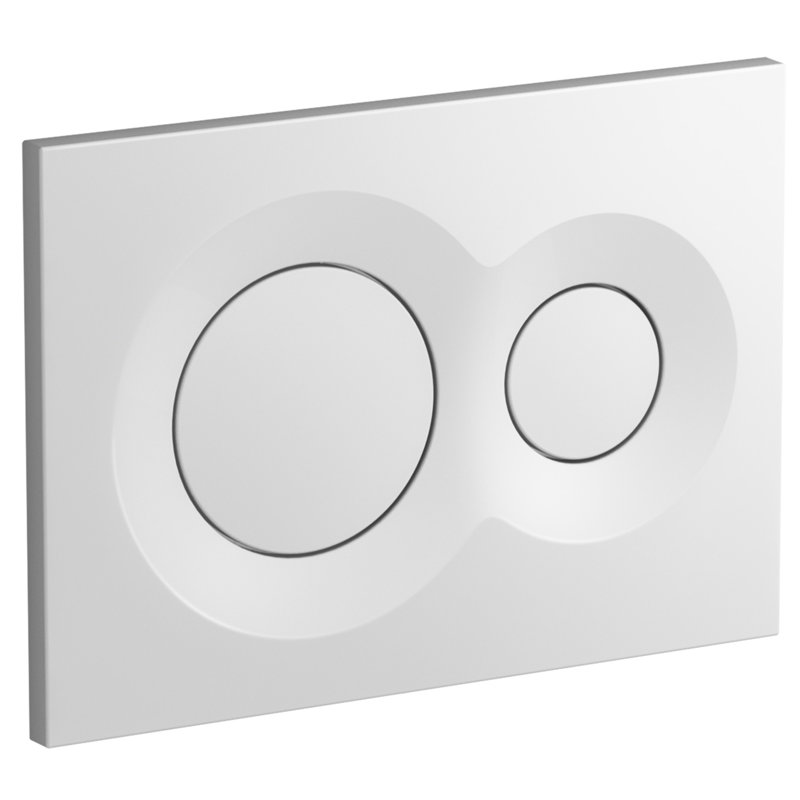 Lynk Flush Actuator Plate, Polished Chrome