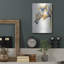 Art mural luxueux «Expression 23» par Benedicte Gele, 12 po x 16 po