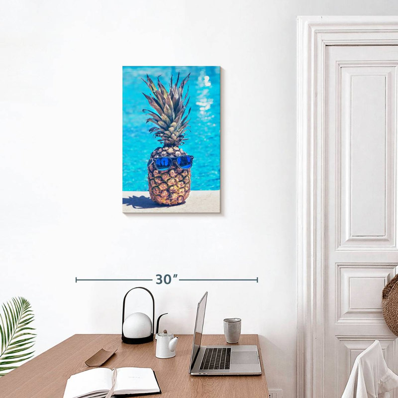 Yarlin Cool Pineapple, 24" H x 16" W