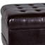 Banc de rangement en faux cuir Gachelin