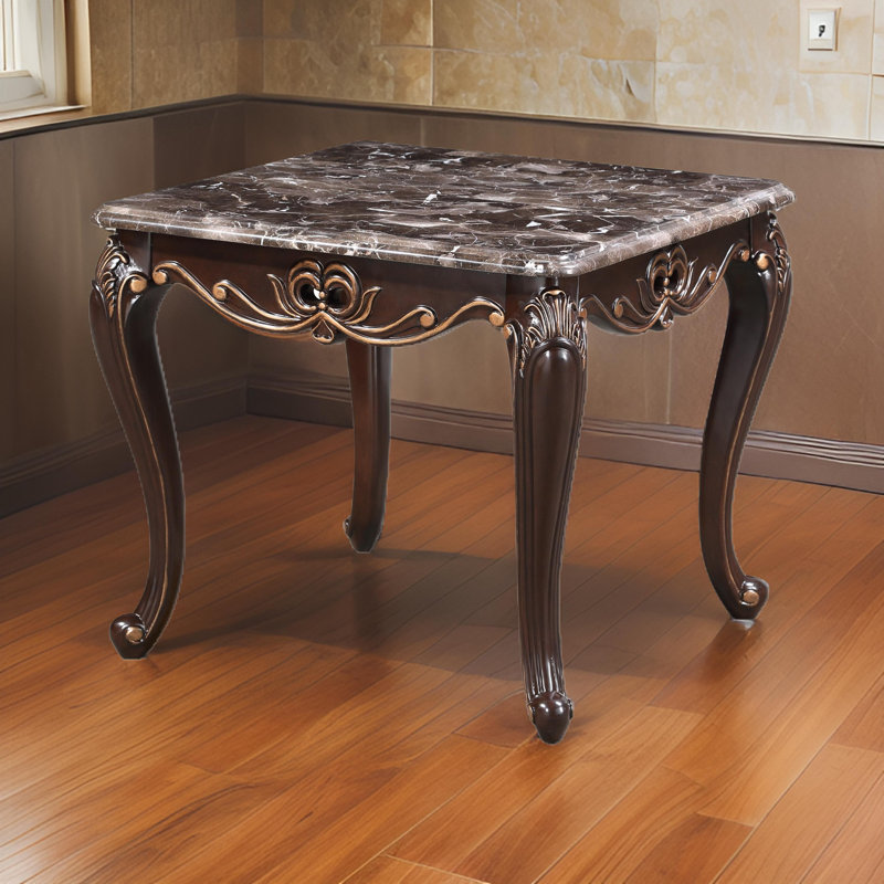 Cona Marble Top End Table