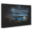 Sydney Skyline at Night - Wrapped Canvas-56641540