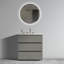 Meuble-lavabo de 30 po avec lavabo et 3 trous de robinet, grand meuble-lavabo autoportant avec rangement pour salle de bain moderne-106363952