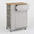 Audy Solid Wood Top Kitchen Cart-485046327