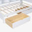 Lit de jour avec 2 tiroirs, lit de jour avec tablette de rangement et ports de chargement USB-108782534