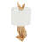 Gold Rabbit Table Lamp with Push Button Switch