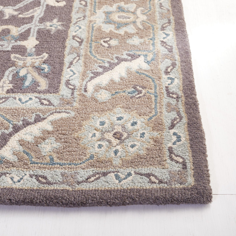 Luitpold Hand Tufted Wool Oriental Rug, Runner 2'3" x 6'