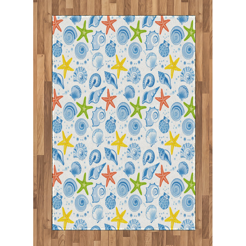East Hand Woven Area Rug, Rectangle 120 x 180cm