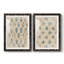 «Vintage Blockprint I», reproduction de cadre photo sur toile 2 pièces-335003637-335003638