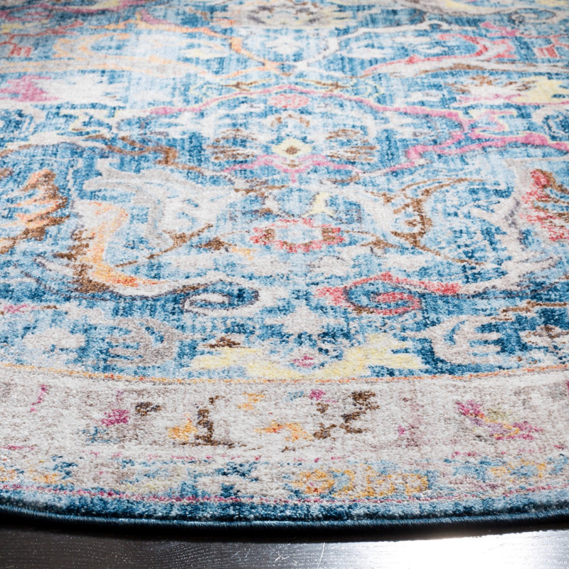 Fitz Performance Oriental Rug, Round 7'