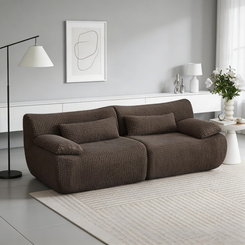 Sectionals, Brown Corduroy