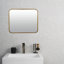 Eden 2.0 Modern Rimmed Penny Round Polished Porcelain Mosaic-42388063