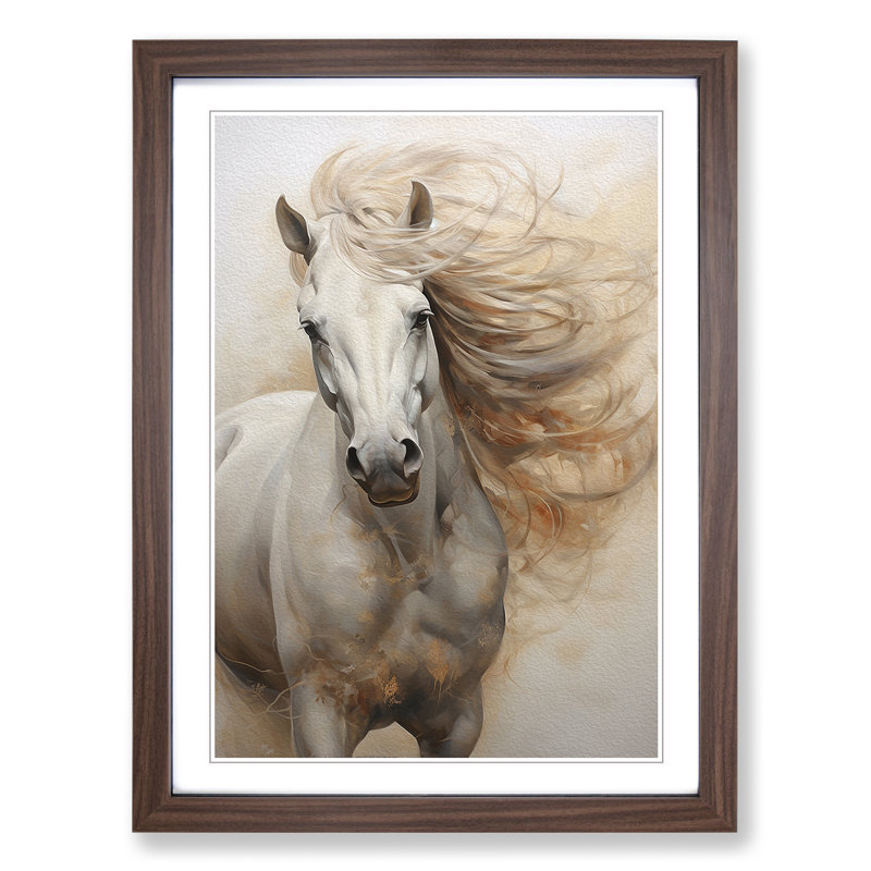 Horse Informel - Framed Print
