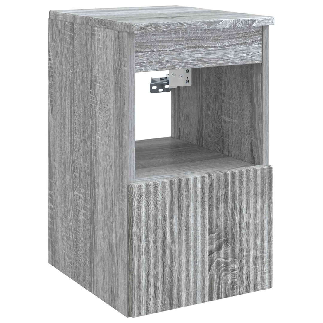 vidaXL Bathroom Furniture Set 6 pcs Engineered Wood and Glass Cabinet Decor