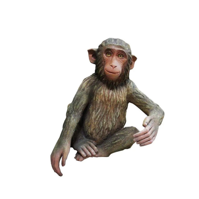 Statue monkey Hunky Chimpanzee