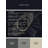 Soft Plush Menahan Space Satellite Model Modern & Contemporary Geometric Area Rug in Gray – Navy Binding-1713820373