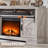 Aubriella Electric Fireplace TV Stand,TV Console for TVs up to 65"