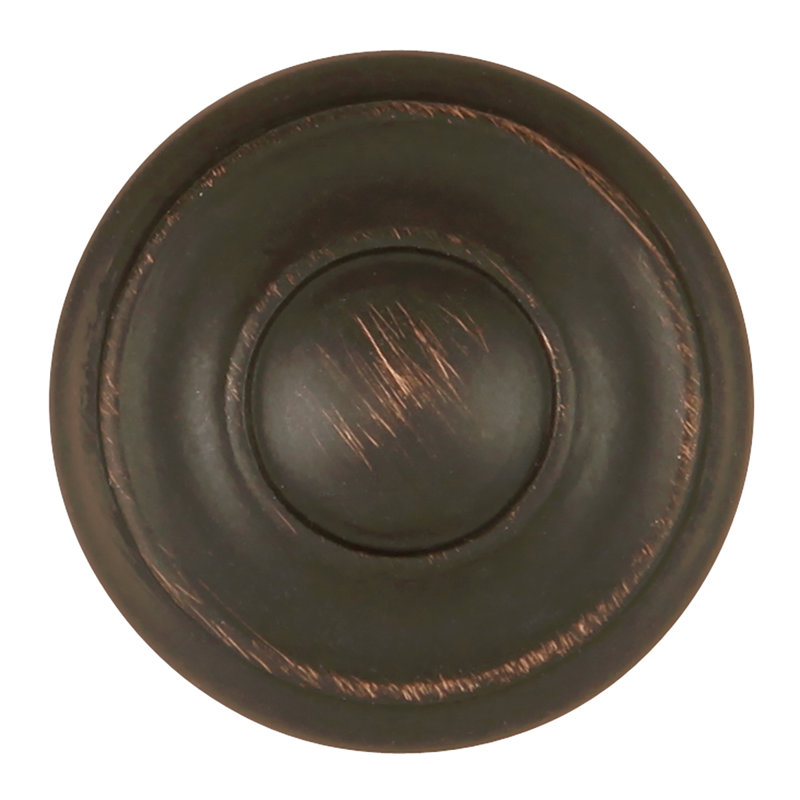 Poignée barre 1 po, Bronze vintage