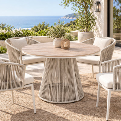 40'' Round Outdoor Dining Table