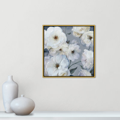 «Timeless Climbing Rose» par Carol Robinson - reproduction sur toile flottante