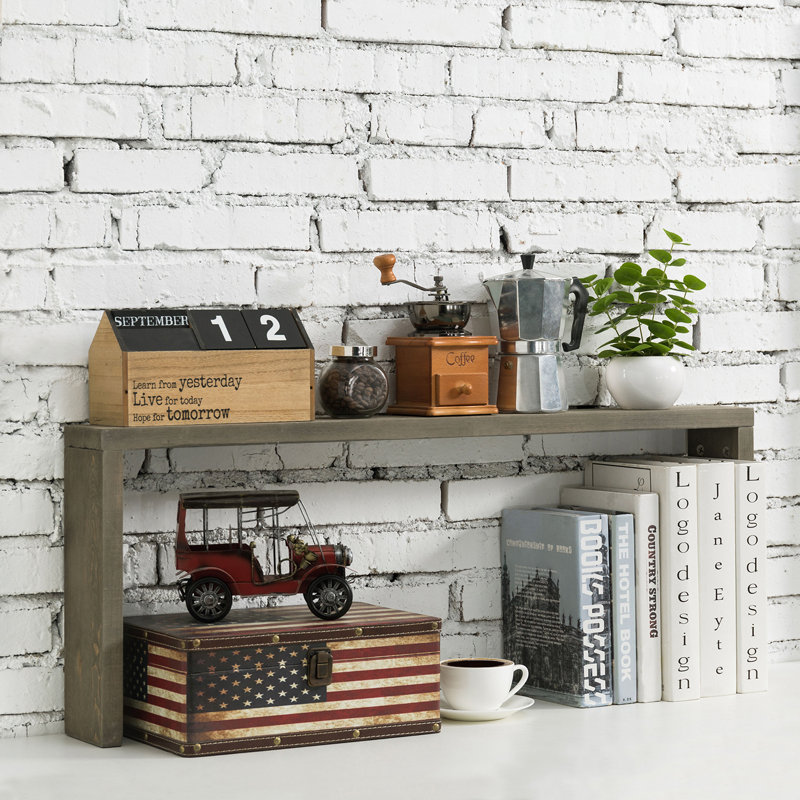 Solid Wood Cabinet Shelving Rack