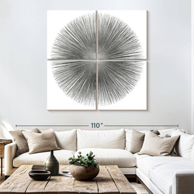 Avery Silver Sunburst I